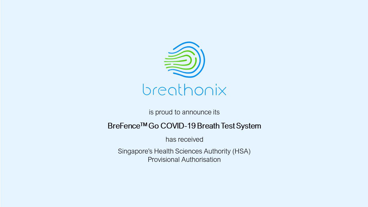 Breathonix COVID-19 breath test gets provisional authorisation in Singapore, to undergo trial at land checkpoint